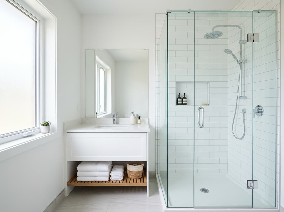 Bathrooms cleaning